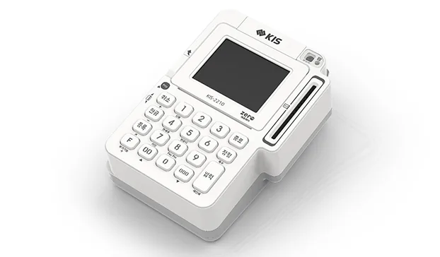 KIS-2210Q 서명패드 일체형 2인치 써멀 단말기